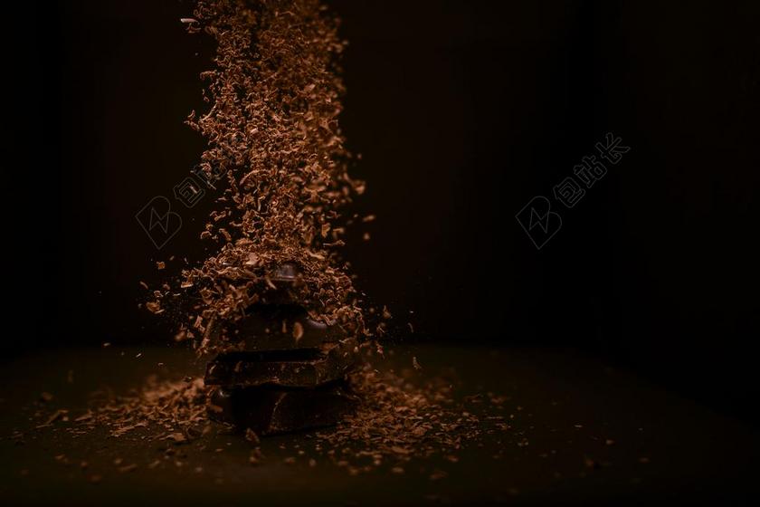 棕色的巧克力背景图片