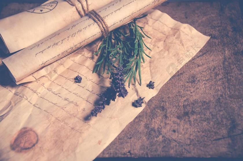 桌面背景 纸 字母 古老的字母 熏衣草 葡萄酒 复古风格 老