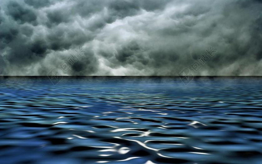 水域 性质 海 波 反射 水 水中倒影 背景 水面 云