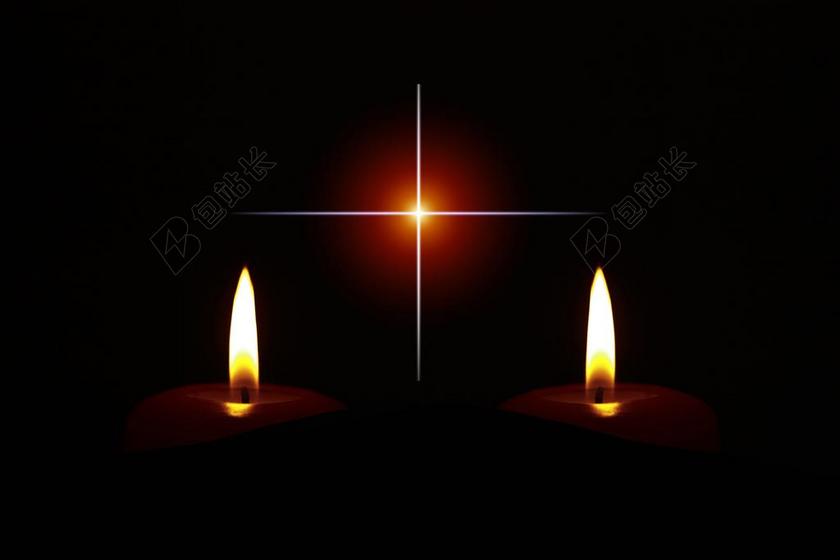 丧 蜡烛 讣告 死 死亡 悲伤 越觉得 宗教 基督教