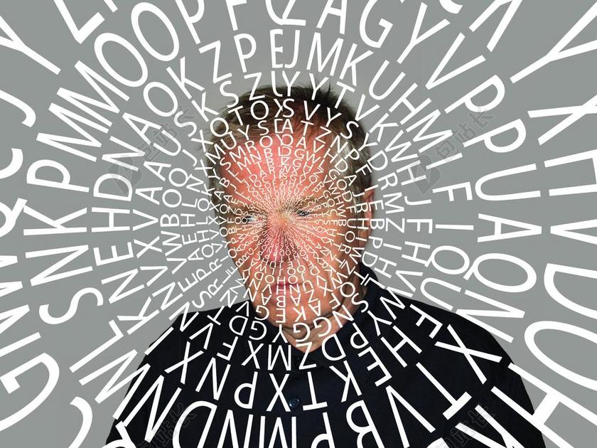 阿尔茨海默氏症 痴呆症 人 男子 单词 字调查障碍 内存 语言