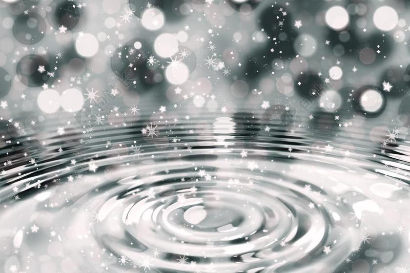 散景 光 背景 点 圆 抽象 聚焦 冬天 背景图像