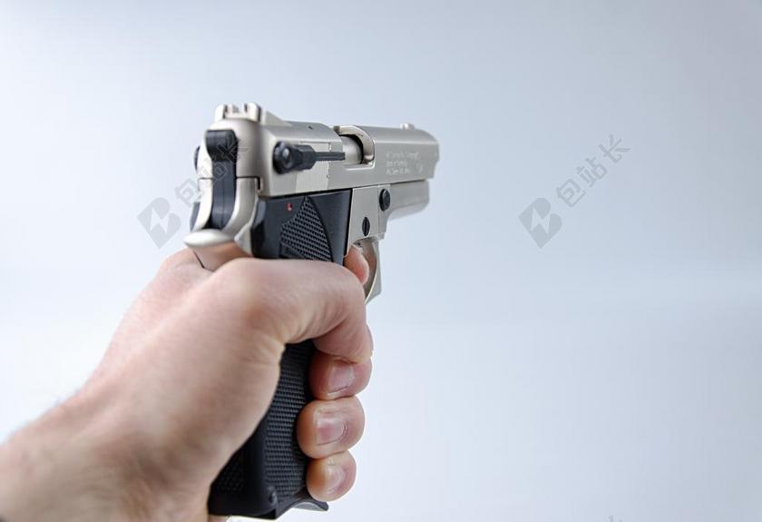 手 手枪 武器 枪 射击 安全 抢劫 袭击 防盗 刑事