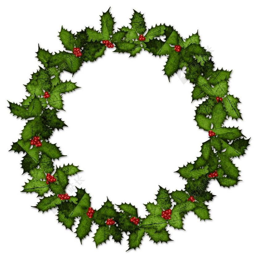 帧 相框 圣诞 新的一年的平安夜 框架 数字架 莓果