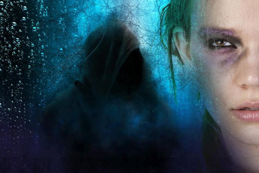 噩梦 梦想 幻想 恐惧 夜 可怕 女孩 鬼 邪恶 害怕