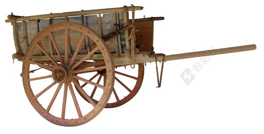 购物车 木制手推车 手车 敢 轮 轮辐 木轮 老 货车车轮