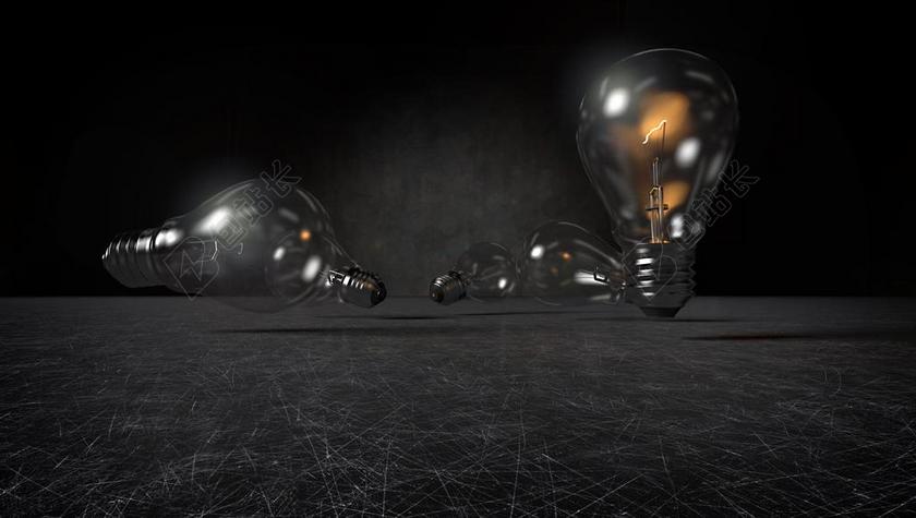 灯 梨 照明 光 灯泡 能源 玻璃 线程 实验 3D 模型