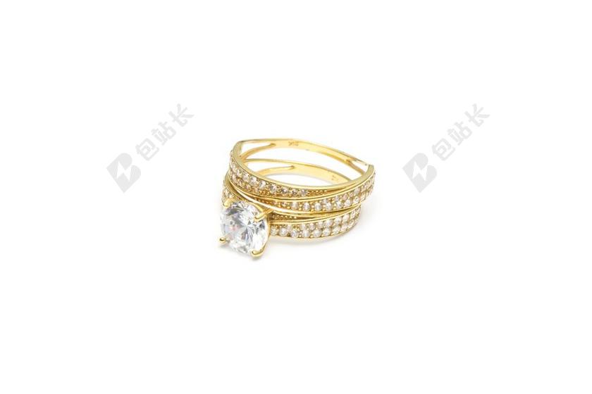 黄金首饰 黄金 珠宝首饰 珠宝 金刚石 黄金钻石戒指 迪拜金