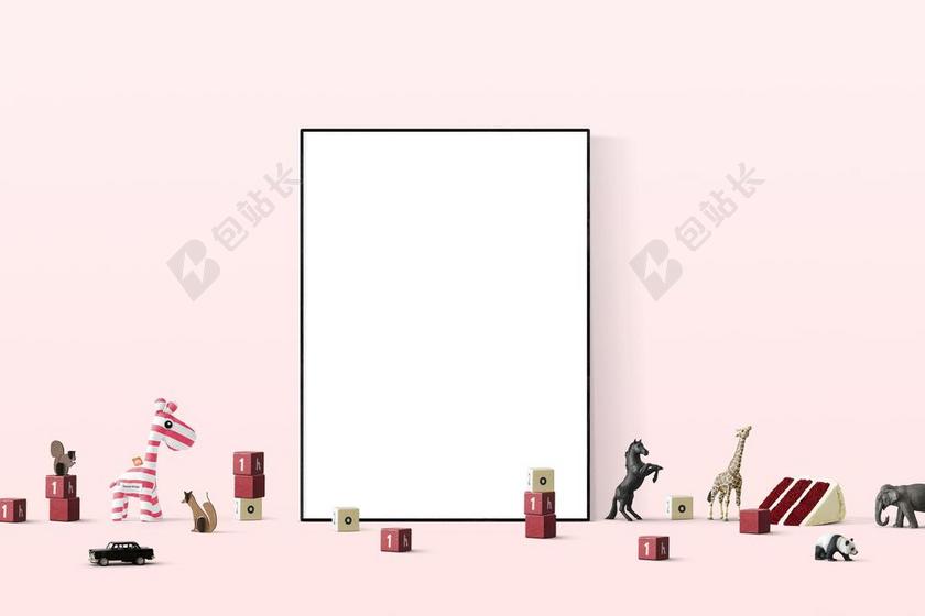 海报样 小样 海报 帧 模板 室内 照片 空白 空间
