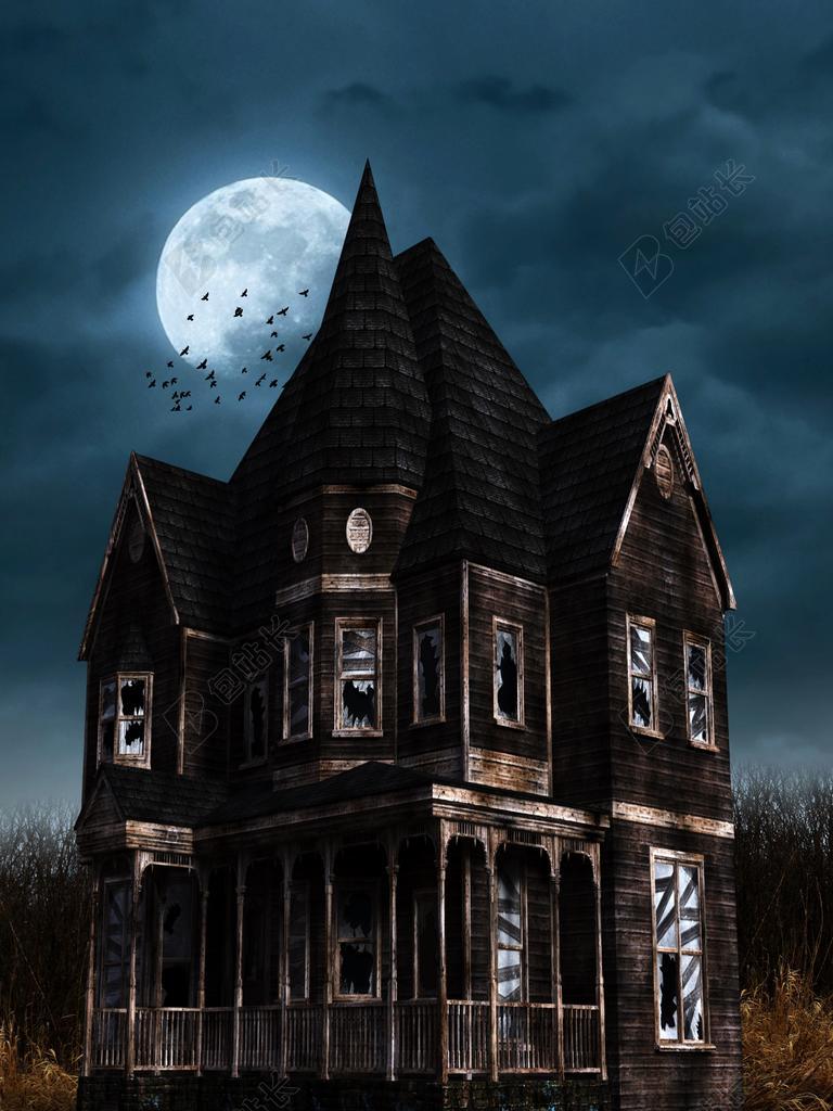 万圣节 贝茨酒店 GRUSLEHAUS 恐怖片 令人毛骨悚然