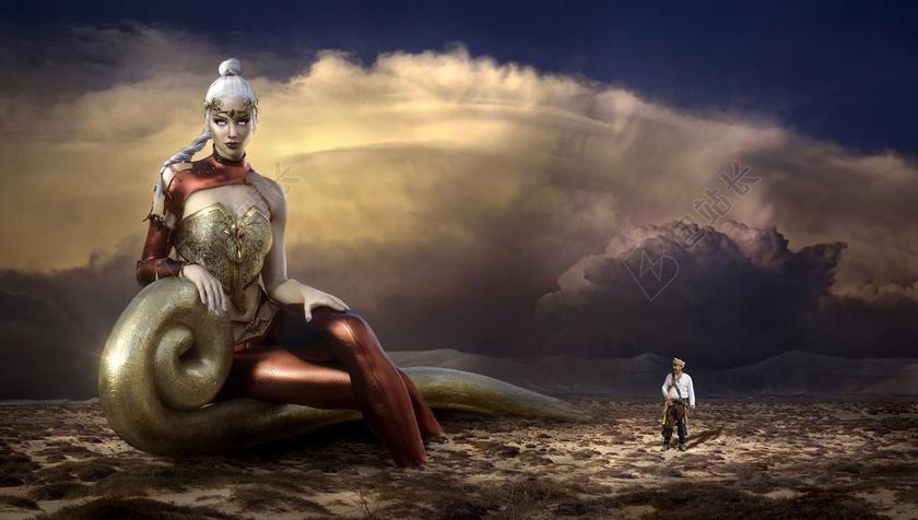 幻想 心情 神秘 气氛 童话 景观 光 天空 童话故事 云