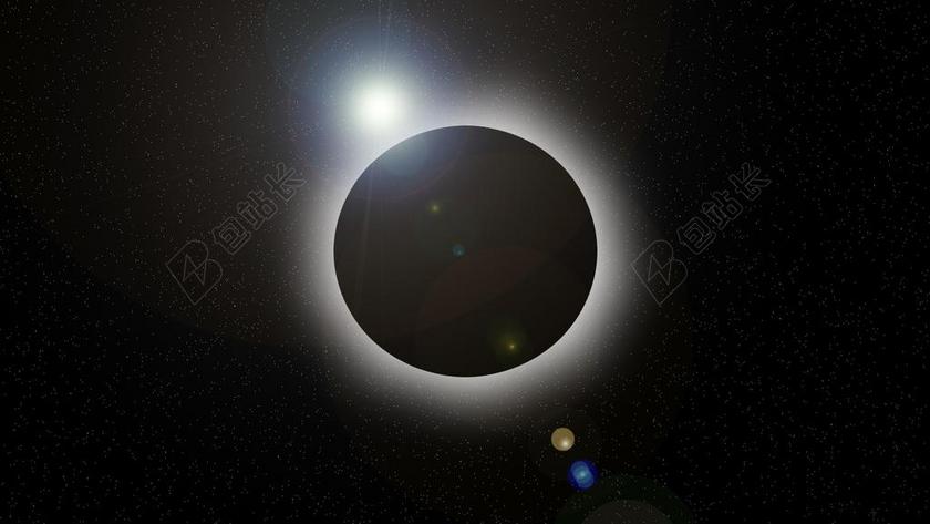 天文学 月亮 行星 外层空间 黑暗