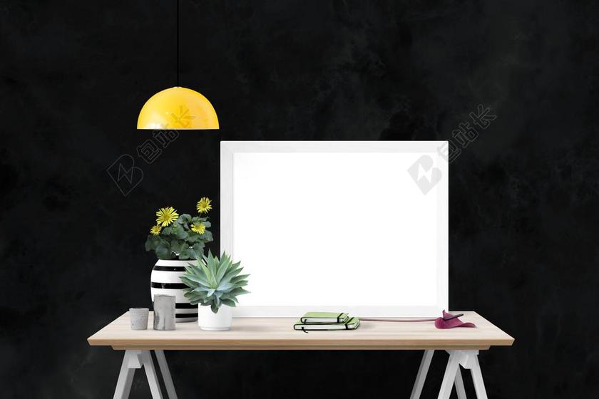小样 室内 模板 现代 空间 3D 海报 家具 墙 模仿