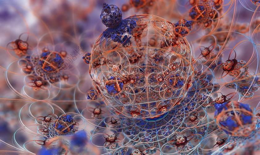 几何 数学 形状 符号 给予 复杂性 混沌