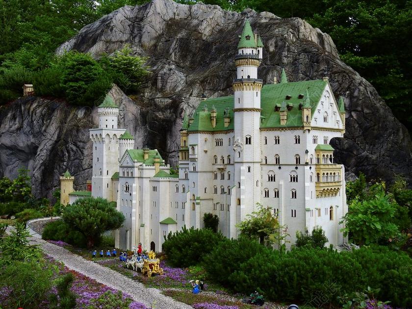 乐高 乐高主题公园 生成 播放 玩具 儿童 乐高积木 构建基块