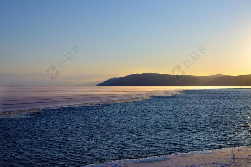 贝加尔湖 湖 景观