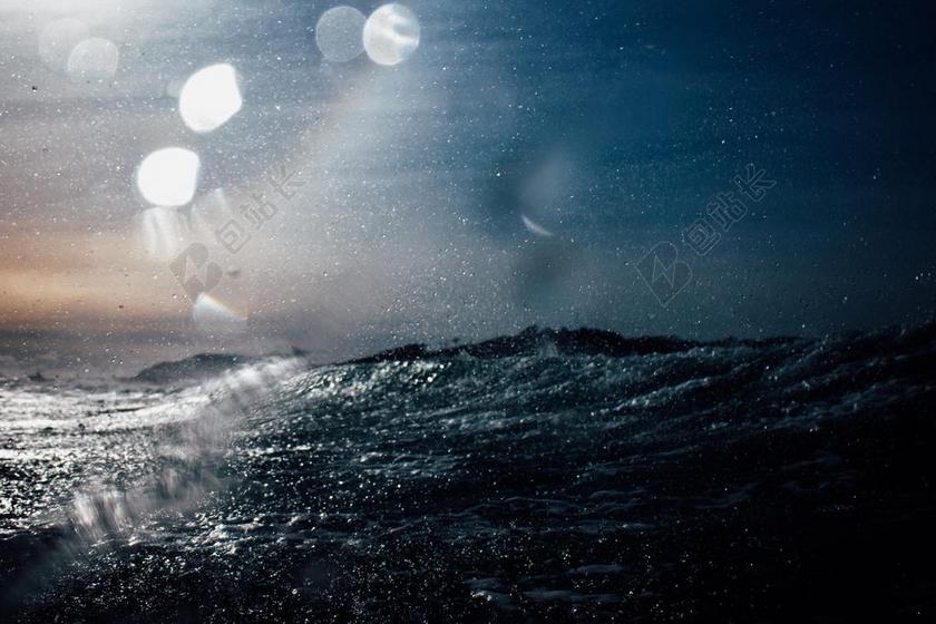 海 海洋 水 波 自然 黑暗 夜 散景 天空 雨