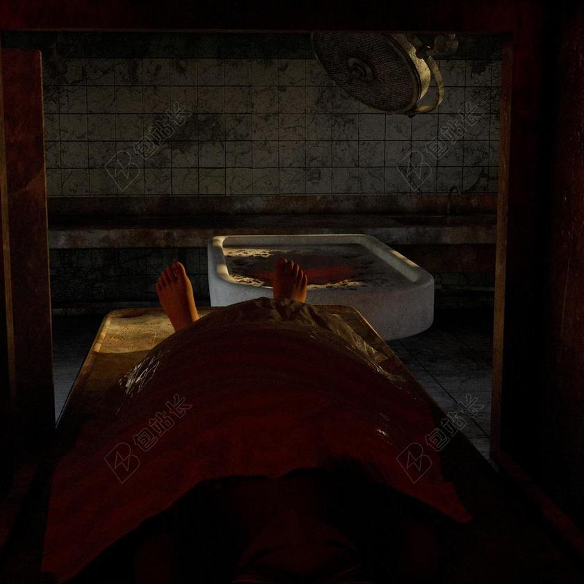 尸体解剖 死 死亡 停尸间 太平间 血 恐怖片 噩梦 人的