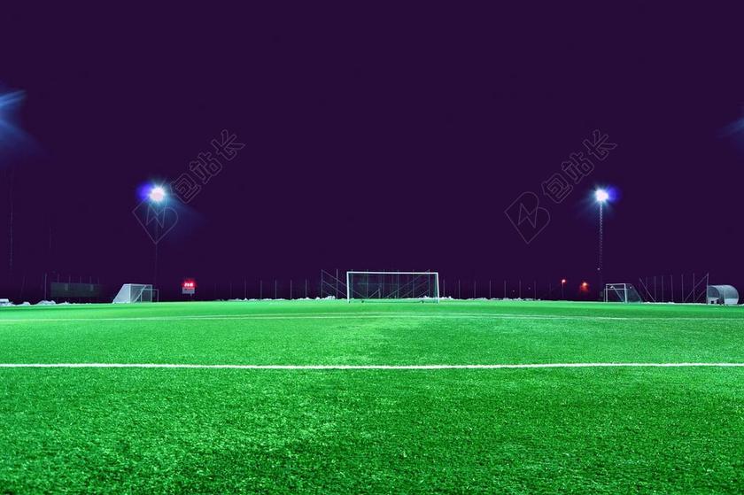 足球场 车道 草 体育 联赛 聚光灯 发布 篱笆 净