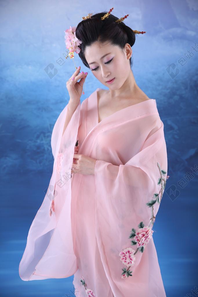 工笔画 复古 素材