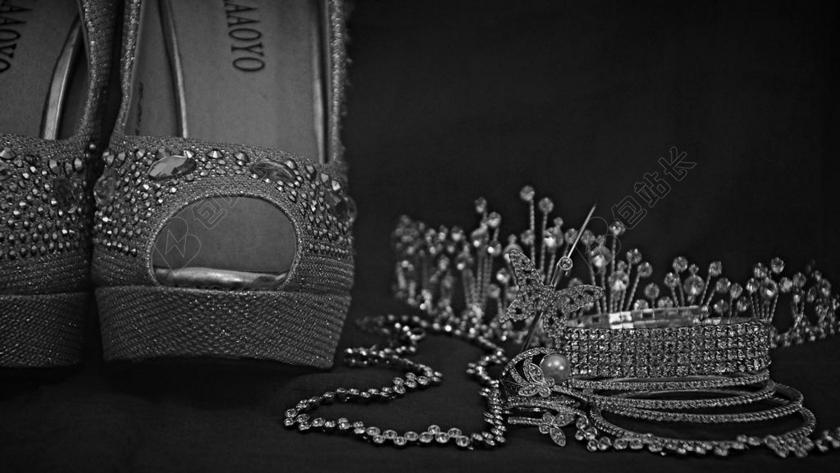 鞋 婚礼 珠宝首饰 项链 手镯