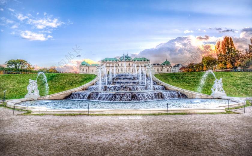 喷泉 维也纳 丽城 人类发展报告 奥地利 结构 里程碑 欧洲