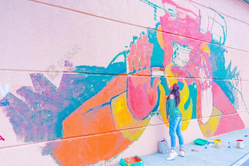 麦德林 城市艺术 城市 哥伦比亚 绘画 街头艺术 街 壁画