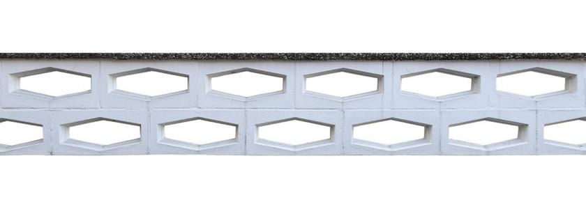 混凝土 墙 元素 形 演员 形成的一部分 预制 护栏 纹理