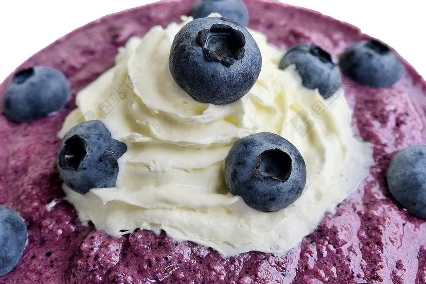 甜点 蓝莓 慕斯 奶油 受益 罚款