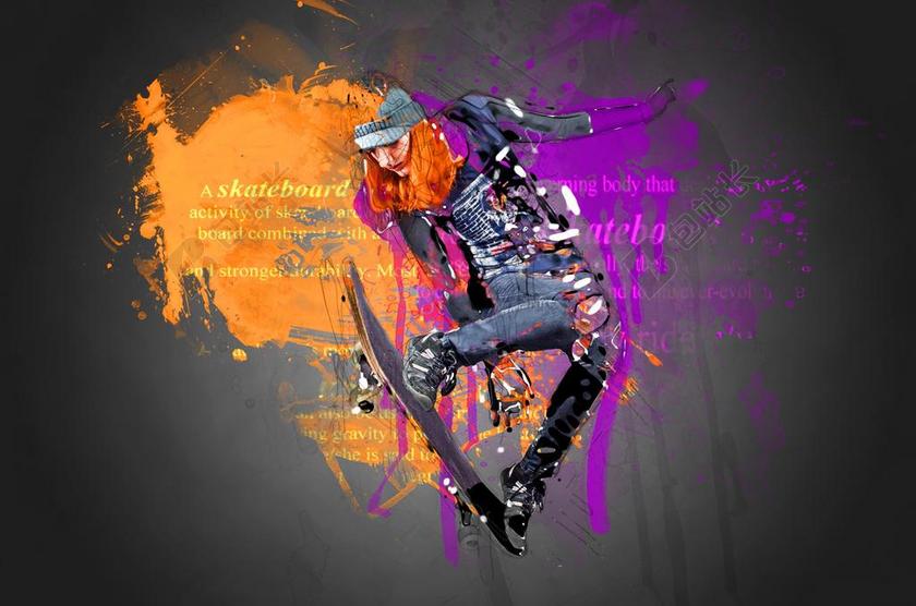 滑板 青年 生活方式 溜冰者 板 滑板手 年轻 城市 极端