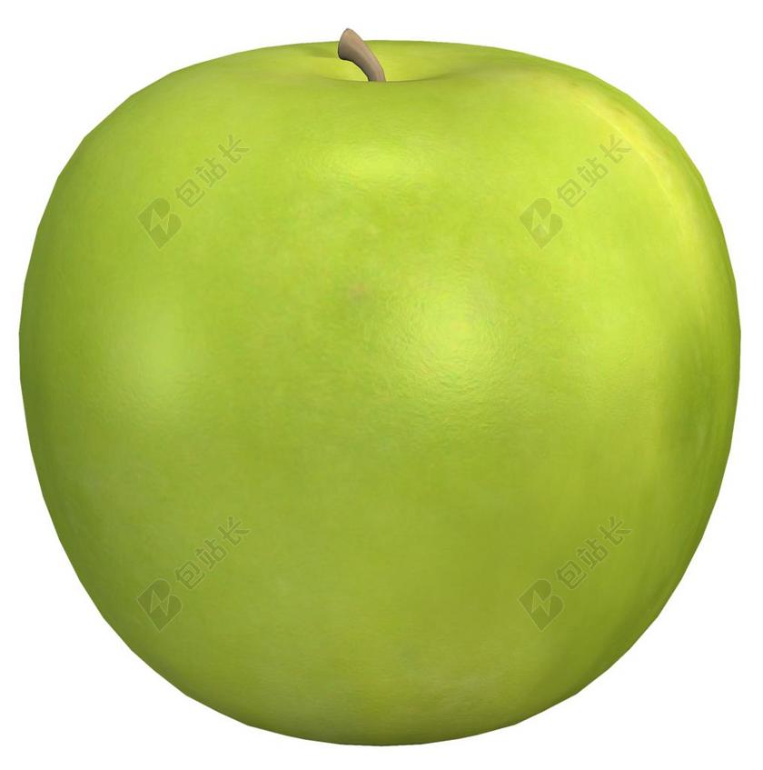 苹果 水果 图形 可视化 3D 三维可视化 3D 模型 呈现