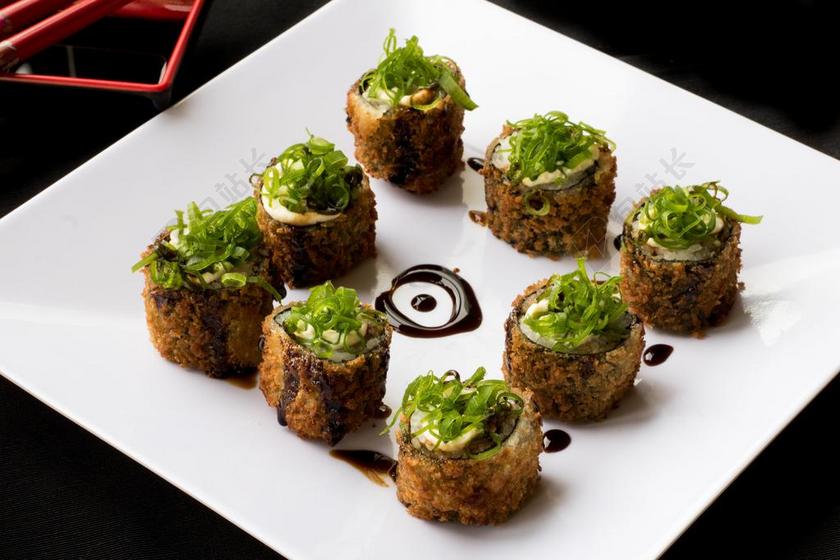 寿司 日本食品 日语 结合 食品 东方 美食 三文鱼