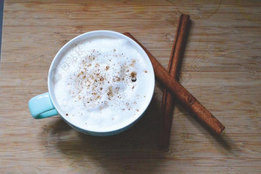 咖啡 热 喝 浓咖啡 杯 泡沫 牛奶 拿铁咖啡 艺术