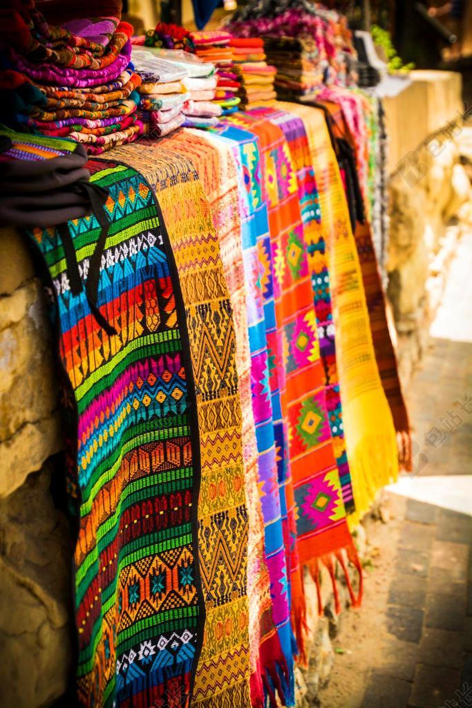 SANTA FE 新墨西哥州 地毯 丰富多彩的小地毯