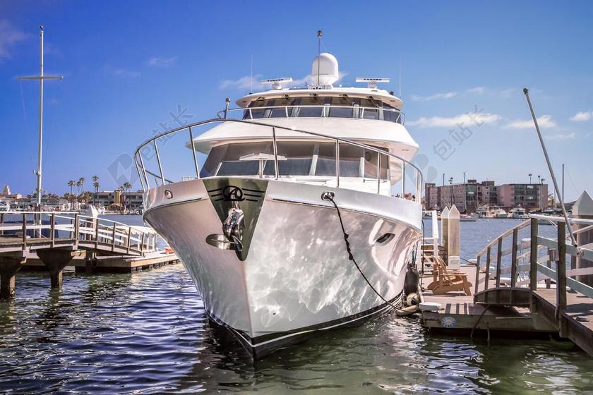 游艇 财富 加州 水 岛上的巴尔博亚 船舶 美国 美丽