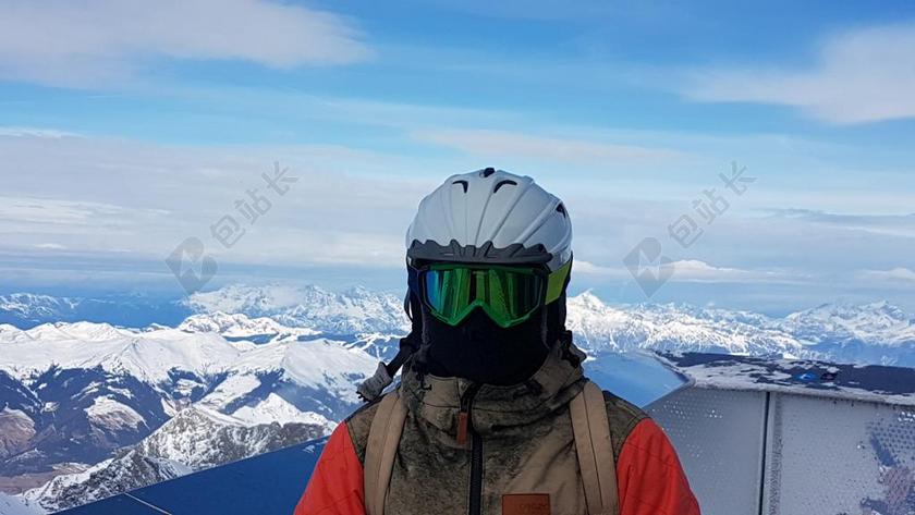 滑雪眼镜 滑雪的头盔 滑雪面罩 滑雪衣服 连帽 冰川平台分钟 冷