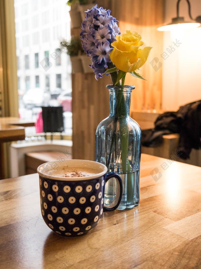 咖啡 热奶咖啡 杯 咖啡杯 喝 咖啡厅 享受 舒适 喝咖啡