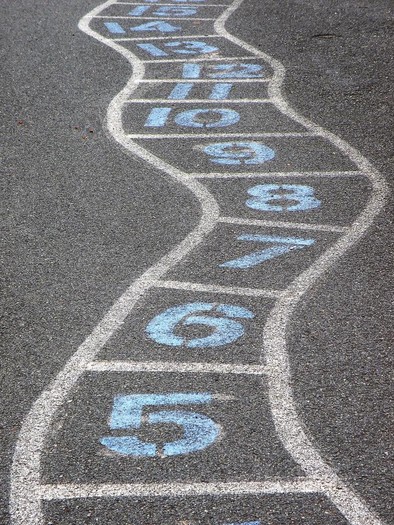 号码 阶梯 游戏 游乐场