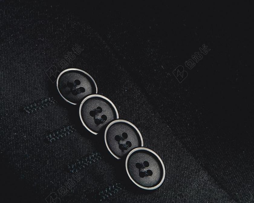 广告时尚西装外套纽扣背景图片