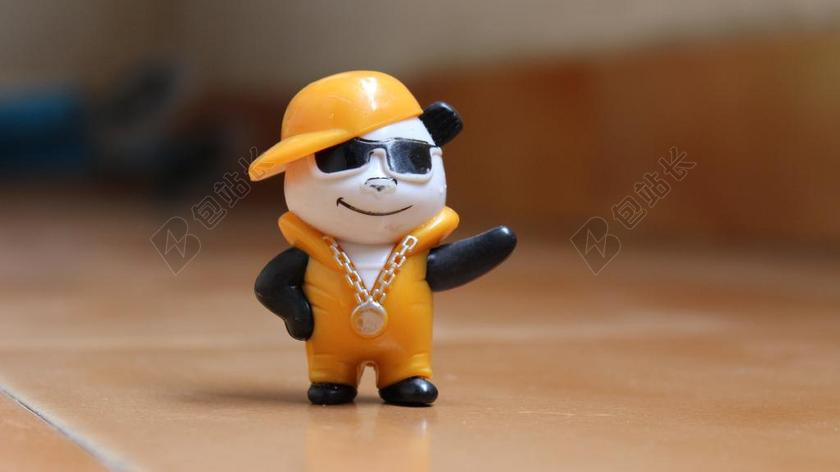 熊猫 猛男 摇滚明星 夜总会 娱乐 舞蹈 风扇 项链