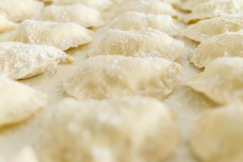 餐饮时尚饺子背景图片