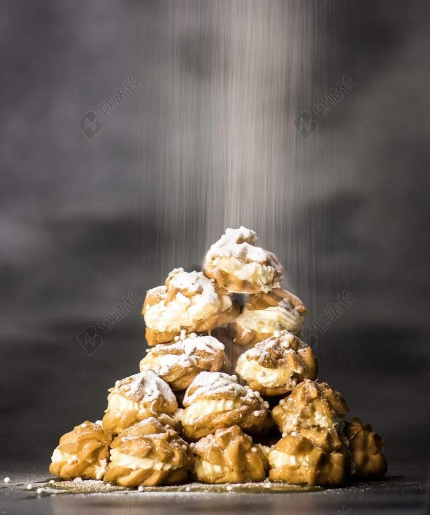 食品 饼干 泡芙