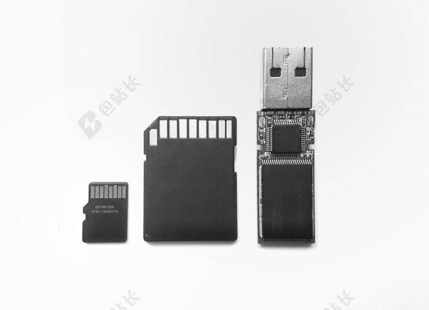 互联网科技计算器硬盘背景图片