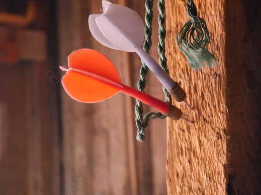 摄影清新飞镖玩具背景图片