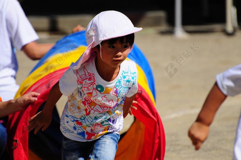运动户外幼儿园运动会背景图片