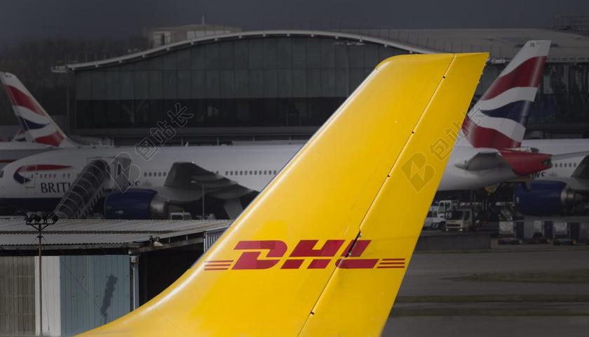 DHL 货运 货物 航空公司 飞机 航空 运输 邮件 装运
