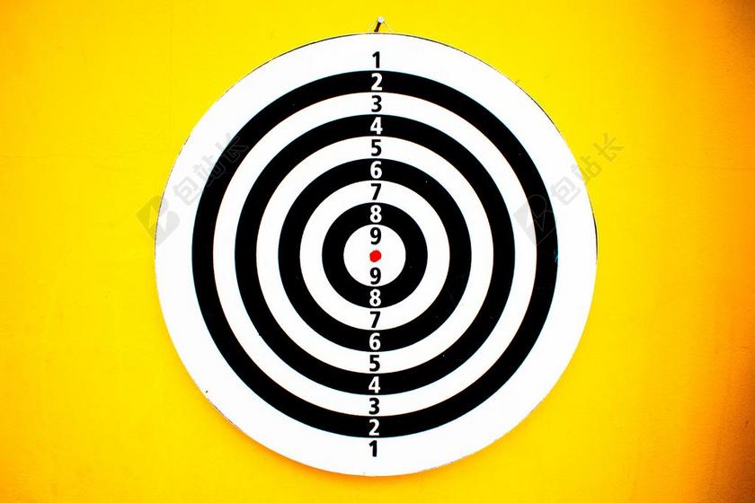 DART 圆 目标 镖靶 游戏 板 环路 中心