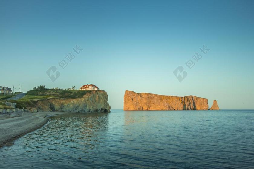 魁北克省 加拿大 东海岸 户外庭院、一间和健身房水 海 旅行