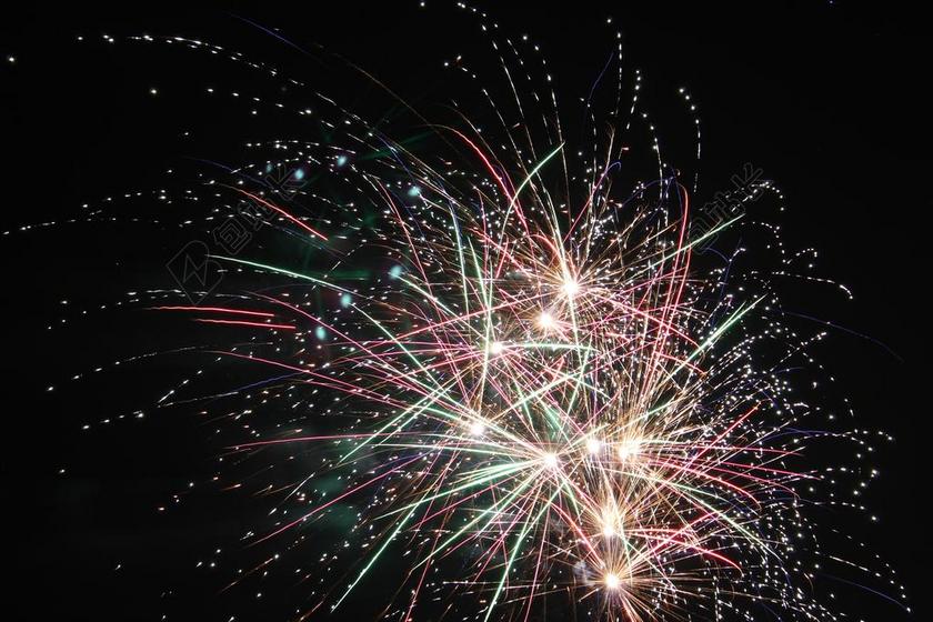 烟花 火 庆典 夜