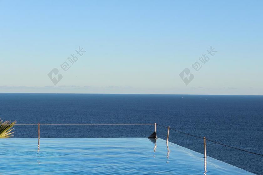 英飞尼迪 池 天空 海 水 豪华 夏天 酒店 生活方式